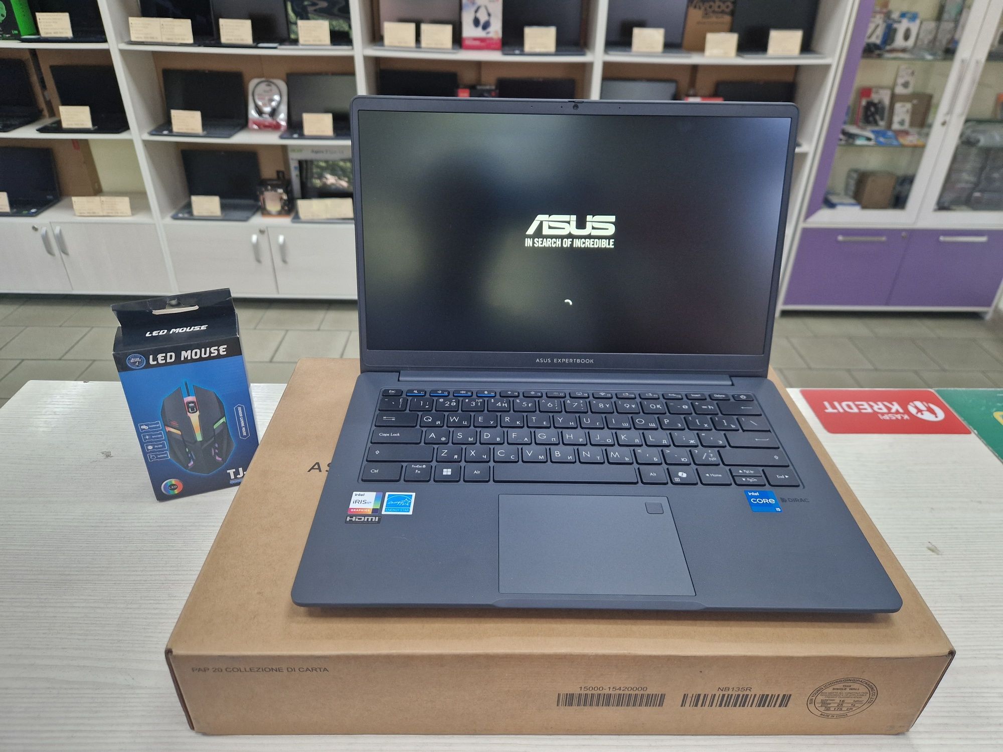 Новые Ультра Asus (Core i5-13, 16 Gb DDR4, 512 Gb SSD)