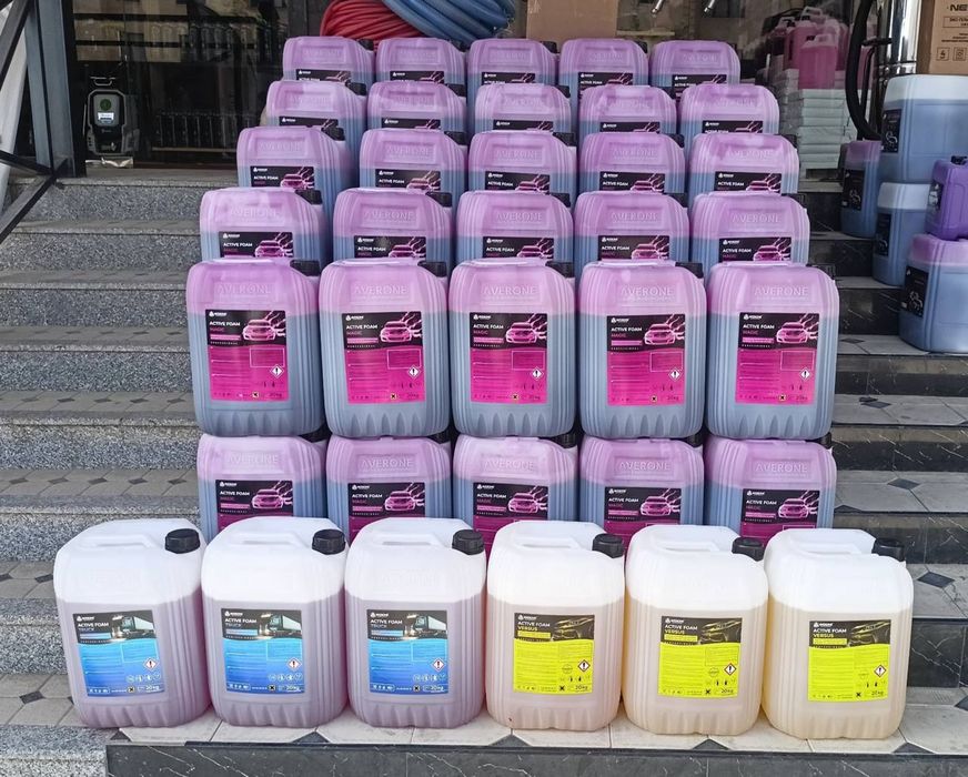 Avtoximiya assortimentlar PENA , VOSK , NANO , SUXOY TUMAN