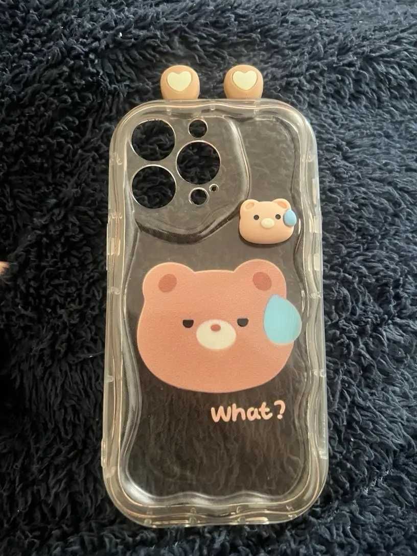 Сладък 3D кейс за iPhone жабче, мече или зайче.