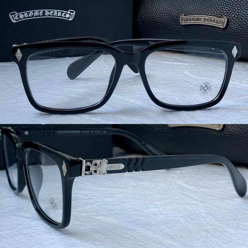 Очила за компютър Диоптрични рамки прозрачни слънчеви chrome hearts