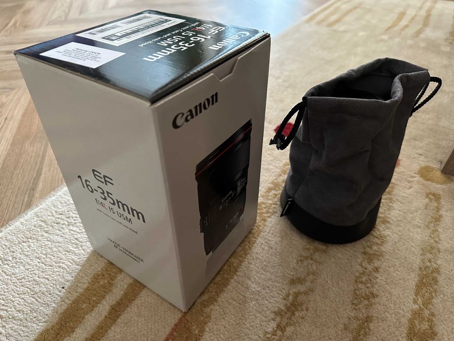 Обектив Canon EF 16-35mm f/4L IS USM