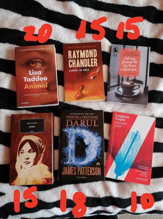 vand carti diverse genuri literare