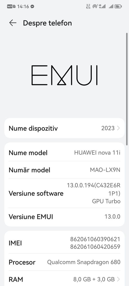 Huawei nova 11 i