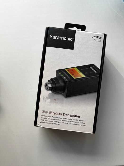 Передатчик для xlr микрофонов Saramonic tx-xlr9