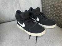 Nike Court Borough Mid Black White High Top Sneakers femei 38