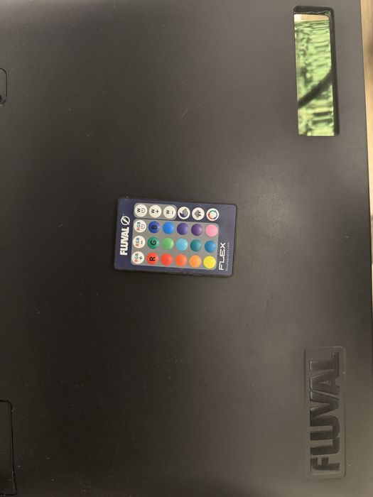 Acvariul Fluval Flex 57 L + Pesti si accesorii pentru acvariu