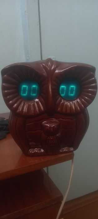 Часы настенные советские "Сова"