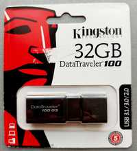 Преносима памет Kingston Data Traveler100 32 GB