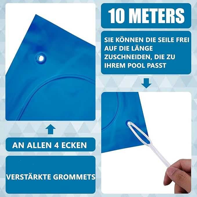 Perna gonflabila pt piscina, 1.2x2.4m, pt acoperire pe timpul iernii