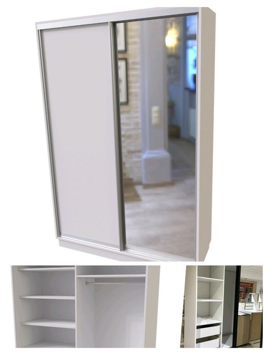 Шкаф купе с зеркалом