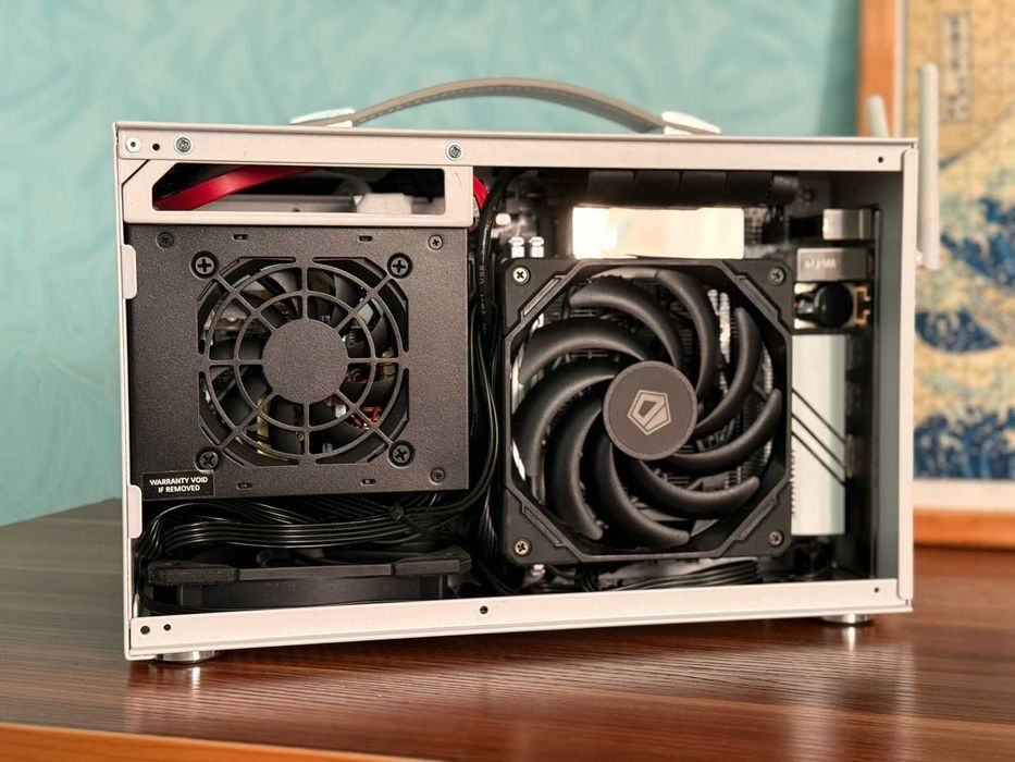 (ITX, SFF) Мини ПК, I5 13100F, RTX 2060 12Gb, DDR4 32Gb, SSD 512GB