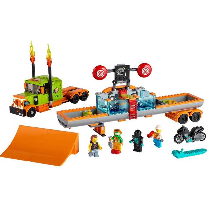 LEGO City Stunt 60294 - Камион за каскади