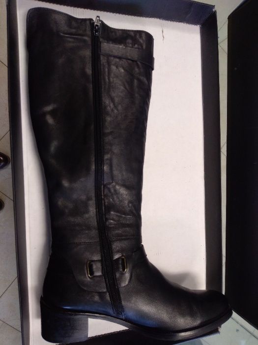 Зимни ботуши естествена кожа (размер 40, ток 4,5 см)