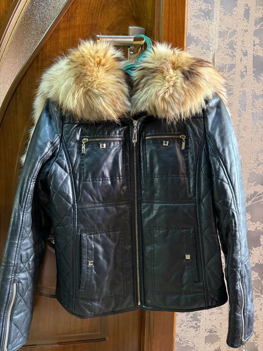 Куртка женская кожаная