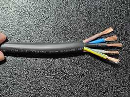 Cablu electric curent liţat MYYM 5x2.5, negru, FACTURĂ+GARANŢIE
