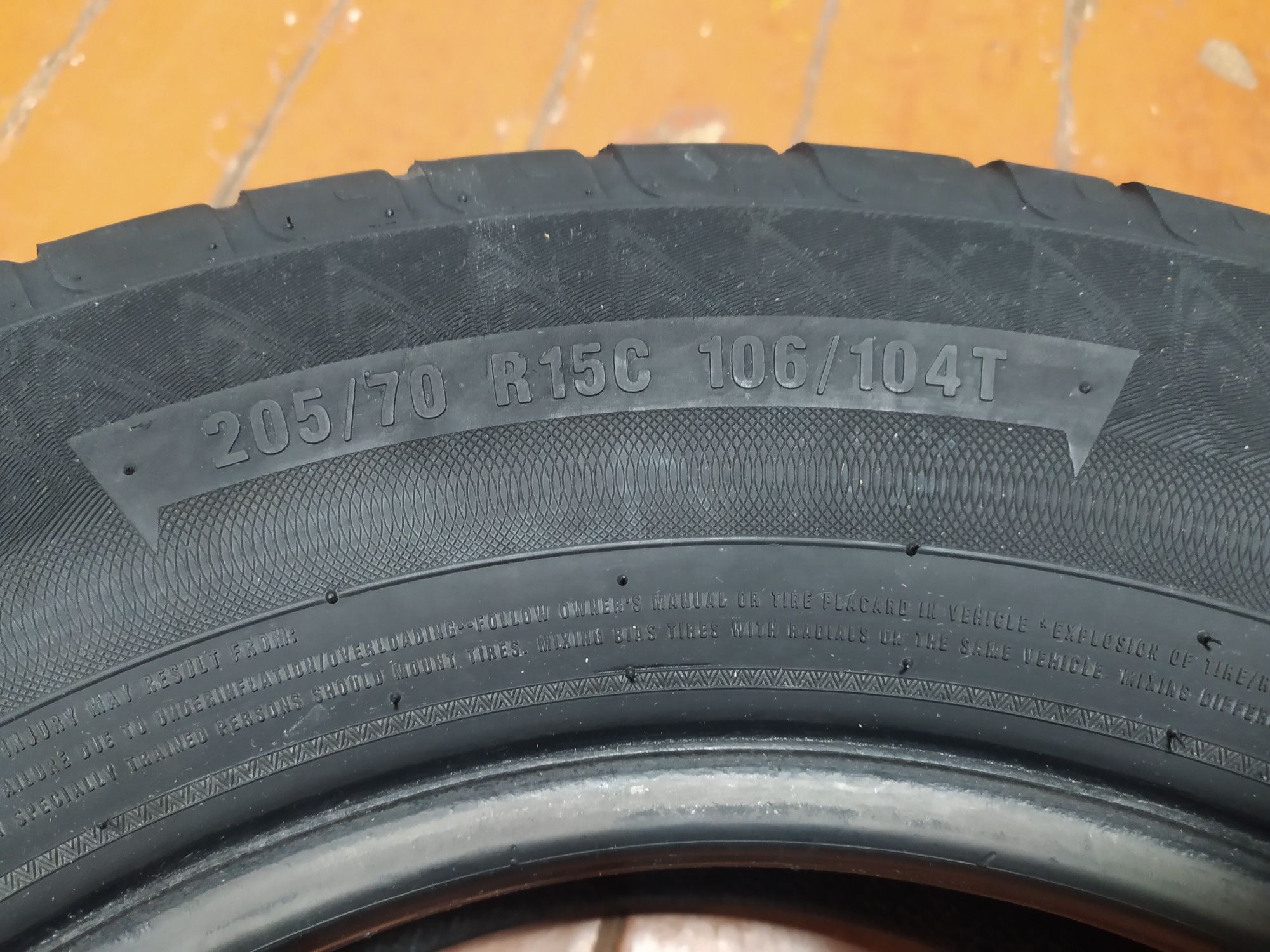 Шина 15" Achilles Multivan 205/70R15C