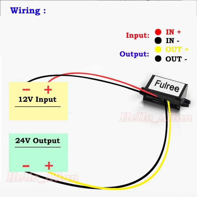 Regulator Convertor DC 12V to 24V 72W, 3A Nou ambalat!