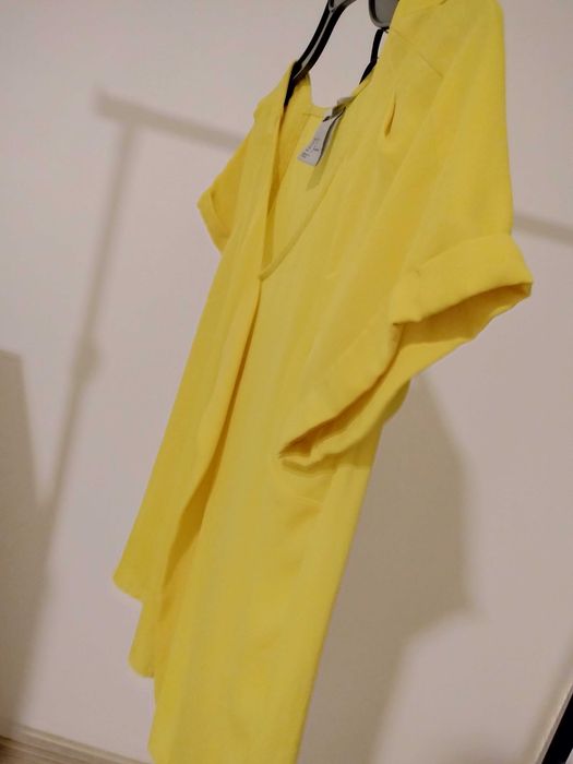 Bluză elegantă cu mânecă scurtă