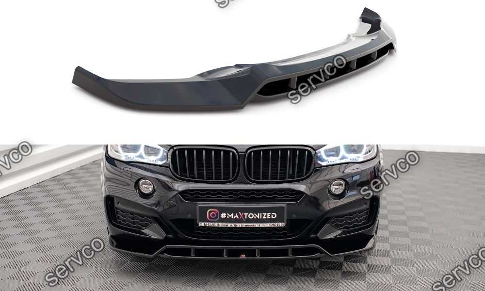 Prelungire bara fata Bmw X6 F16 M-Pachet 2014-2019 v2 Maxton Design