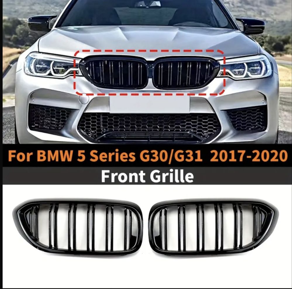 Черни решетки за BMW G30 G31