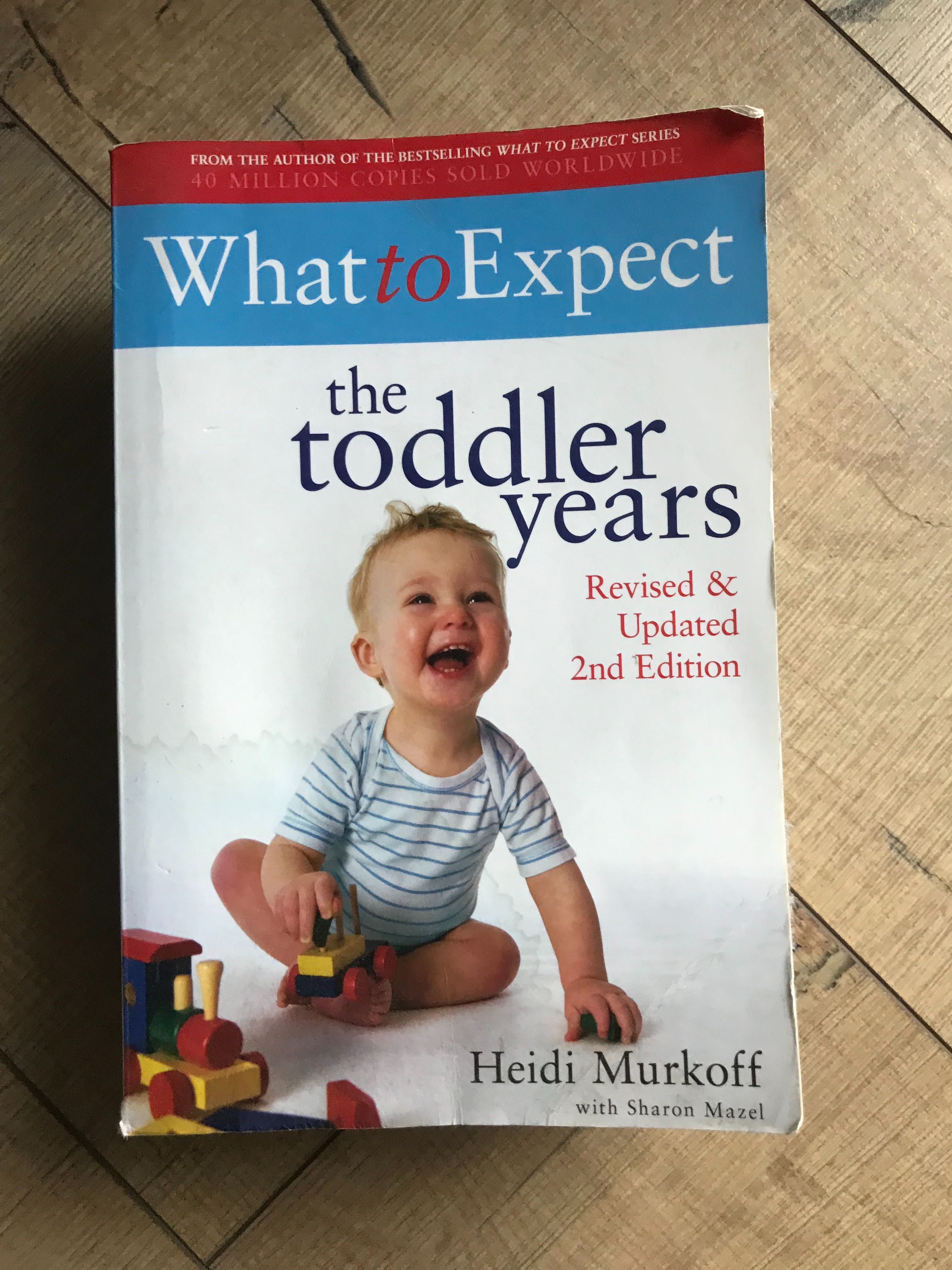 Carte What to expect from toddler years Heidi Murkoff