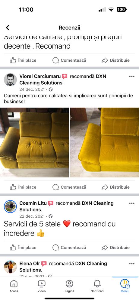 Curatare canapele , mochete , saltele Constanta