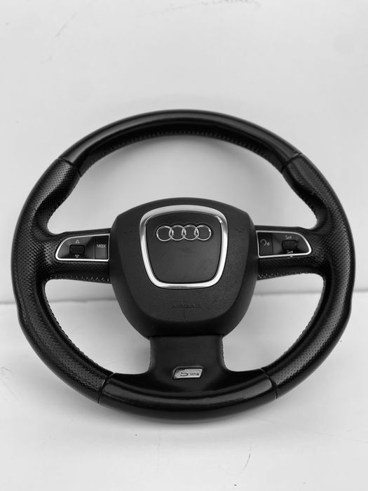 Volan Audi A4 B8 S-line cu padele  si comenzi 2008-2012
