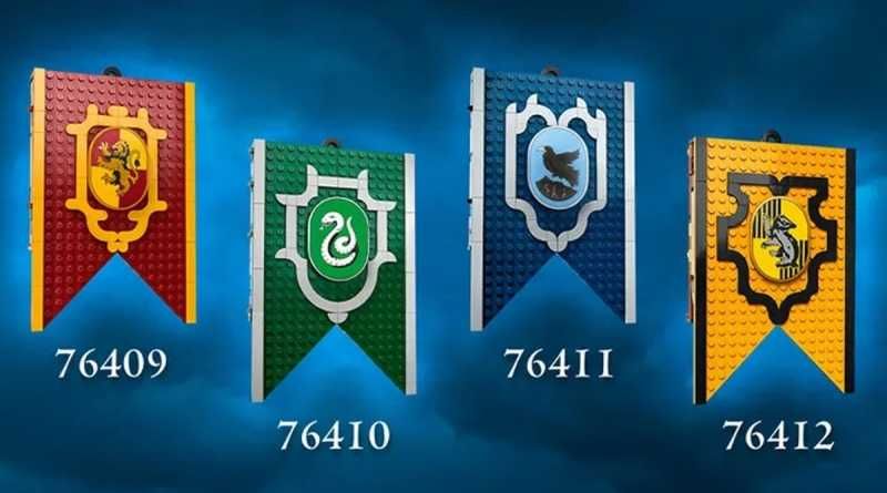 LEGO Harry Potter House Banners 76409 – 76410 – 76411 – 76412 -NOI