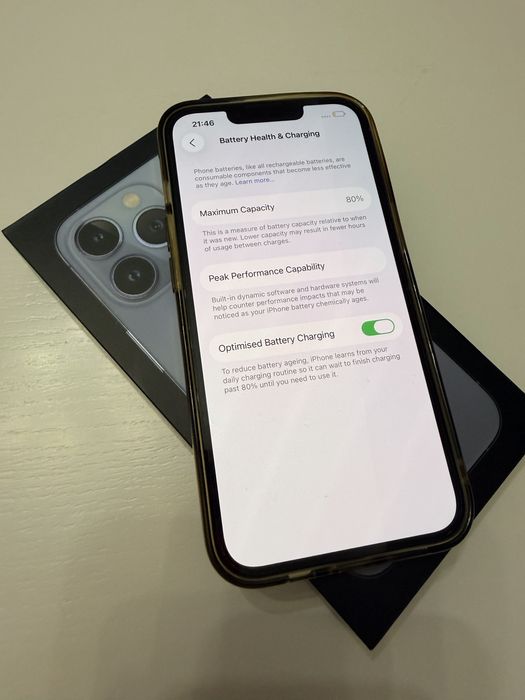 iPhone 13 PRO 256GB - 80% Baterie