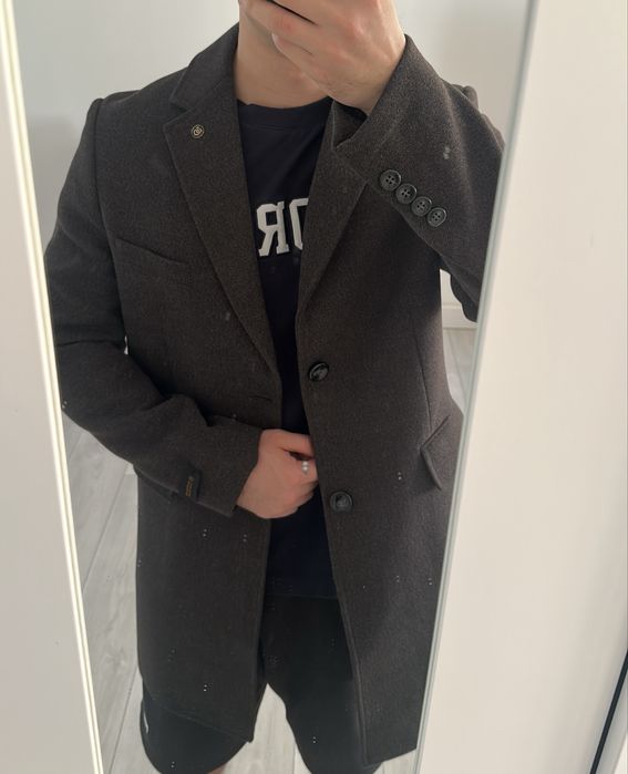 Пальто мужское осень весна