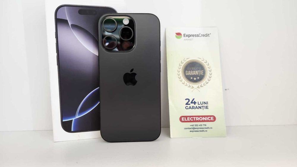 Iphone 16 Pro 128GB (Ag8 Tudor1/B73813) – Garantie 2 Ani!
