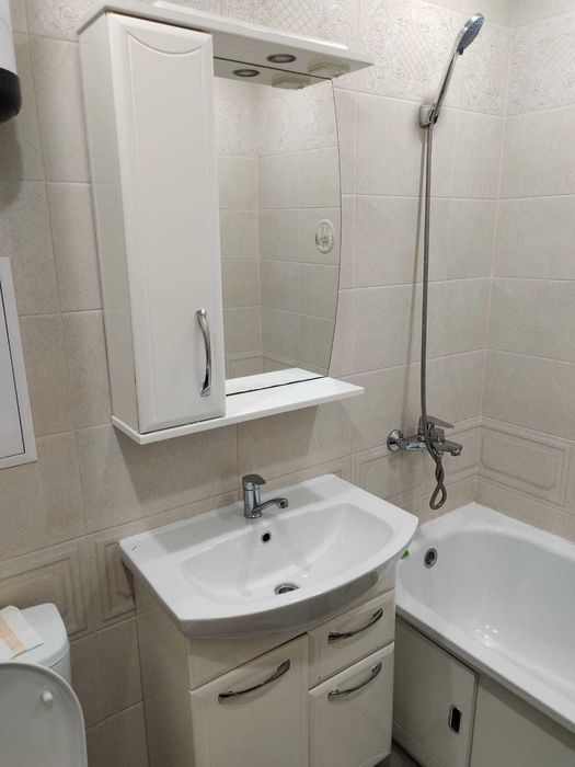 Шкаф с зеркалом + Тумба под раковину