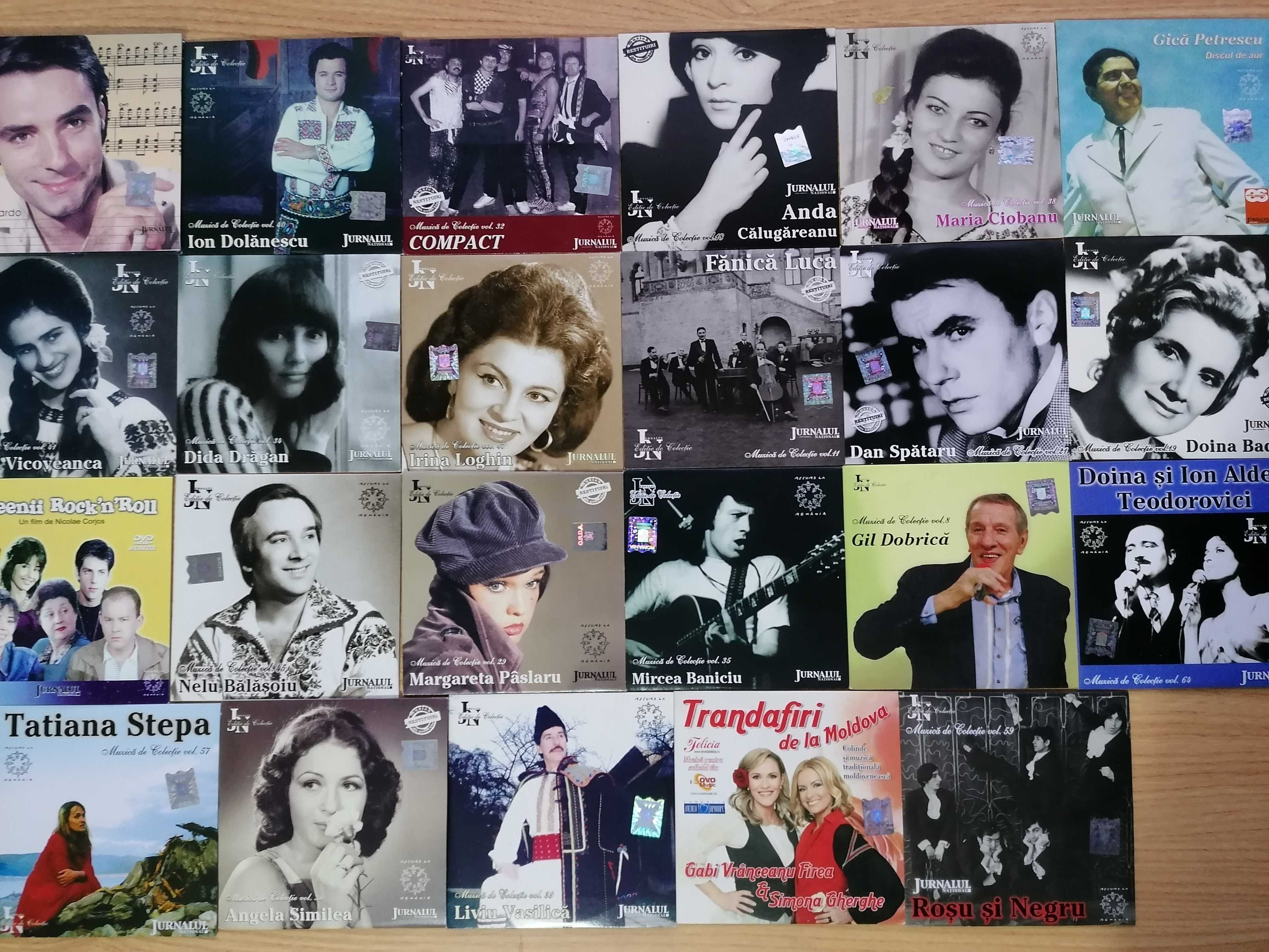 cd uri de colectie junalul national muzica romaneasca impecabil 23 buc