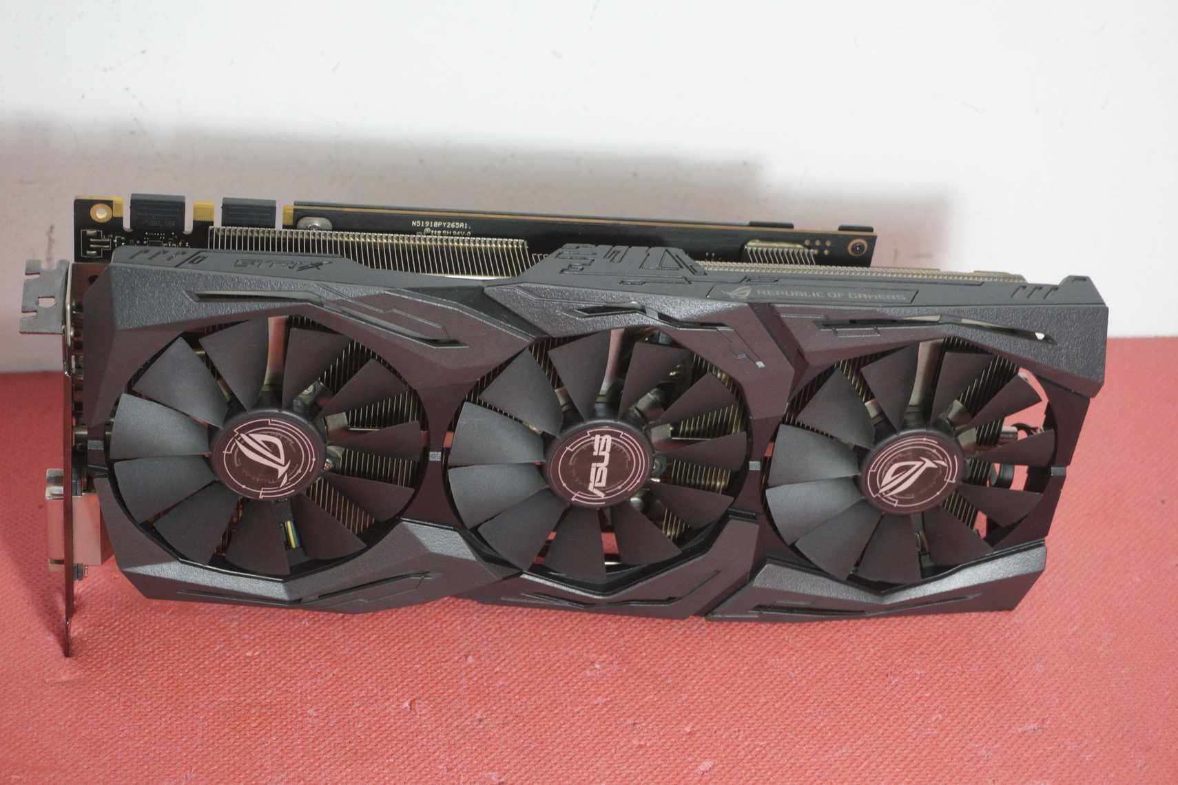 GTX 1070 Ti 8GB Asus ROG Strix видеокарта GPU Nvidia / вкл ДДС