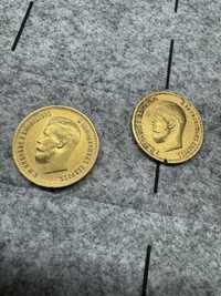 Moneda Aur - Nicolae II 10 Ruble Rusesti
