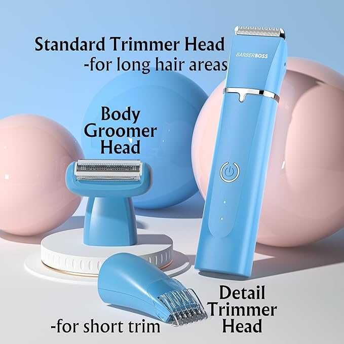 Мъжки тример за брада BarberBoss All-in-One R-6053