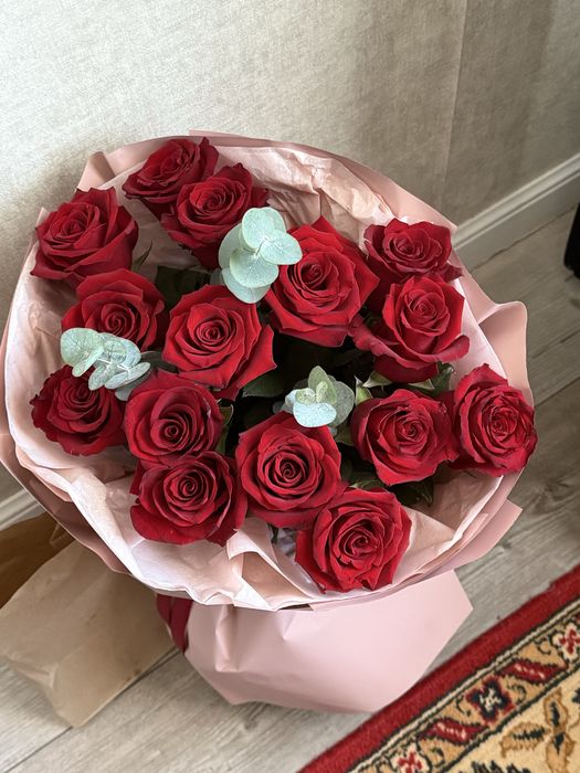 Цветы роза  свежий