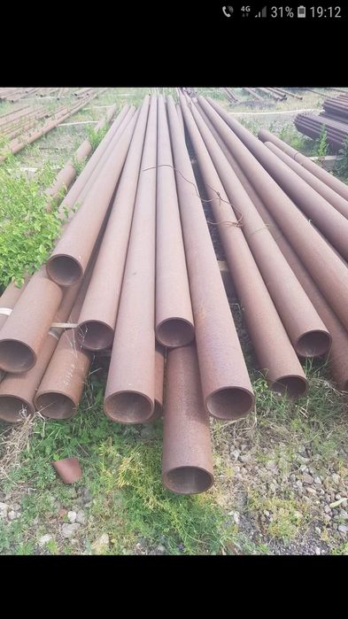 Teava metalica trasa si sudata ecoidala lotuginal