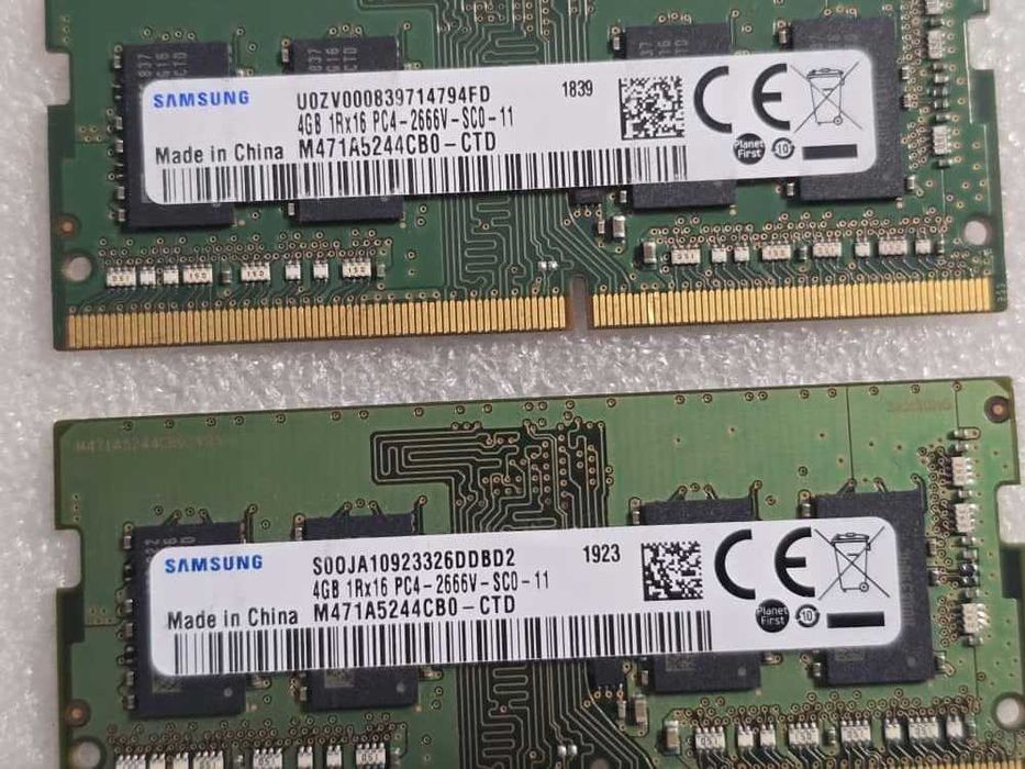 Memorie laptop Samsung, SO-DIMM, DDR4, 2666 MHz, 4GB, PC4-21300, 1.2V
