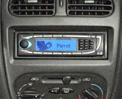 y2k ретро стил авторадио със CD/MP3, Parrot Rhythm N'Blue