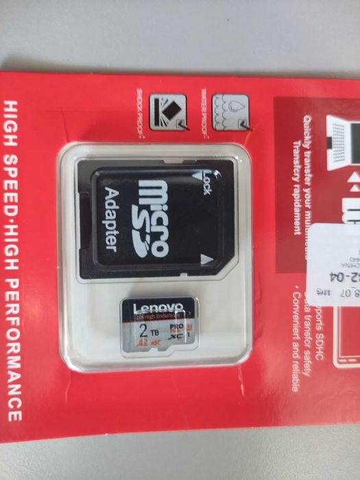 Card Lenevo telefon,, card SD memorie/HDD/SSD/ 128Gb - 2Tb