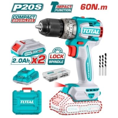 Акум.Винтоверт безчетков Тотал 60nm+Аксесоари