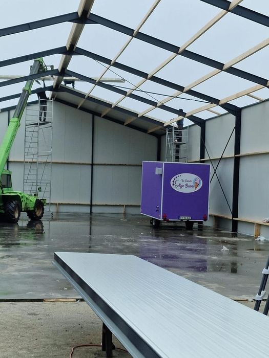 Exectăm hale metalice cu design personalizat, după proiectul tău!