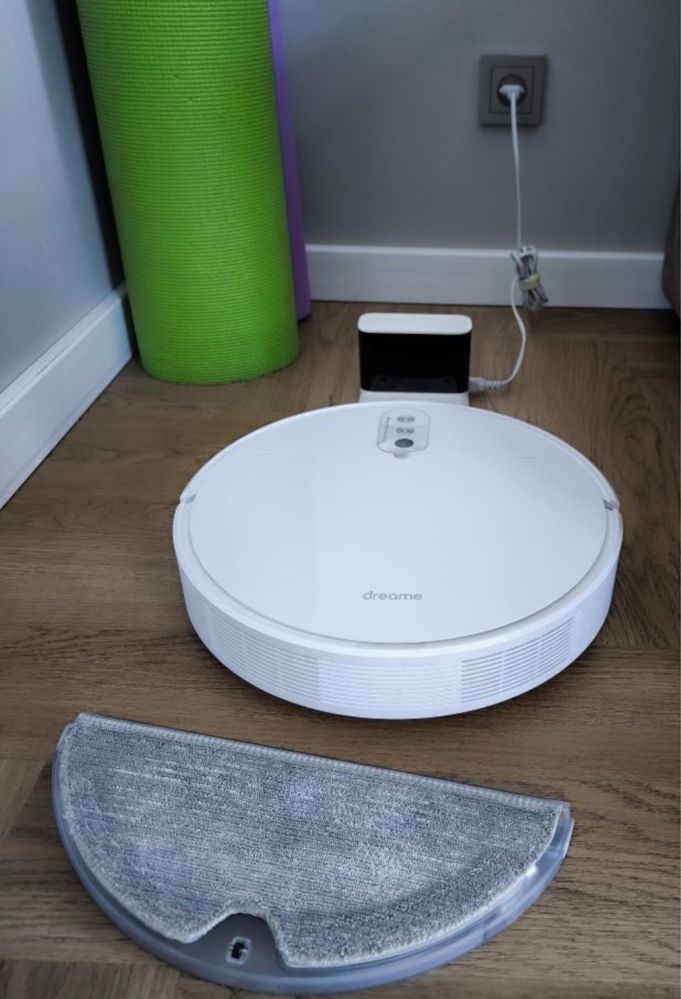 робот пылесос xiaomi dreame robot vacuum mop F9 белый