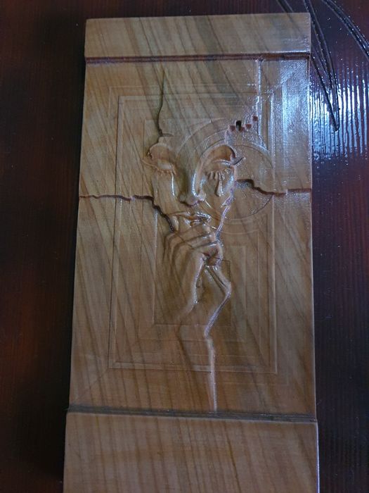 Sculptură lemn masiv