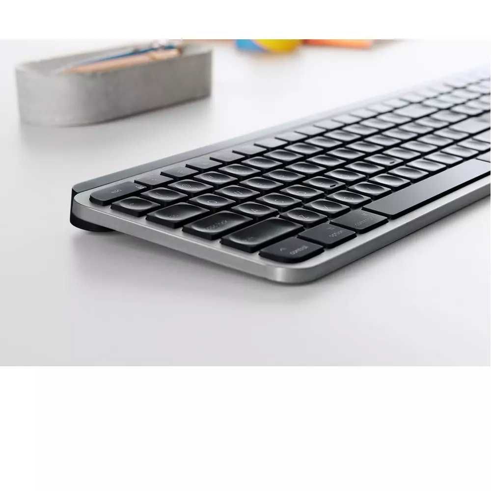 Клавиатура Logitech MX Keys for Mac, безжична, черна, USB
