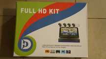 Sistem de Supraveghere Video wireless IP rezolutie 2Mp FullHD IR 30m