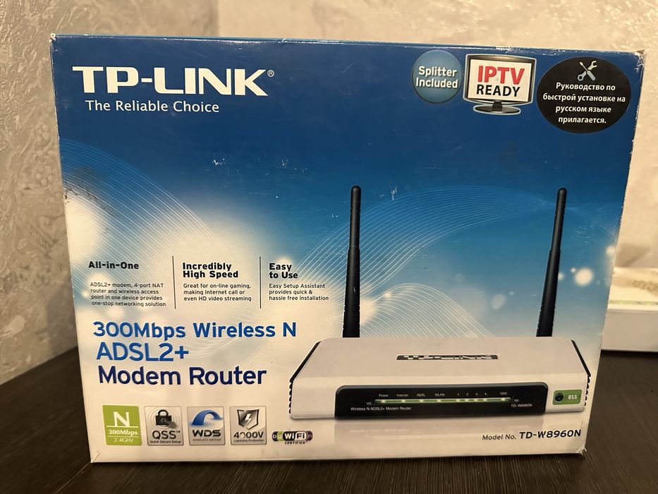 WI FI роутер TD-W8960N