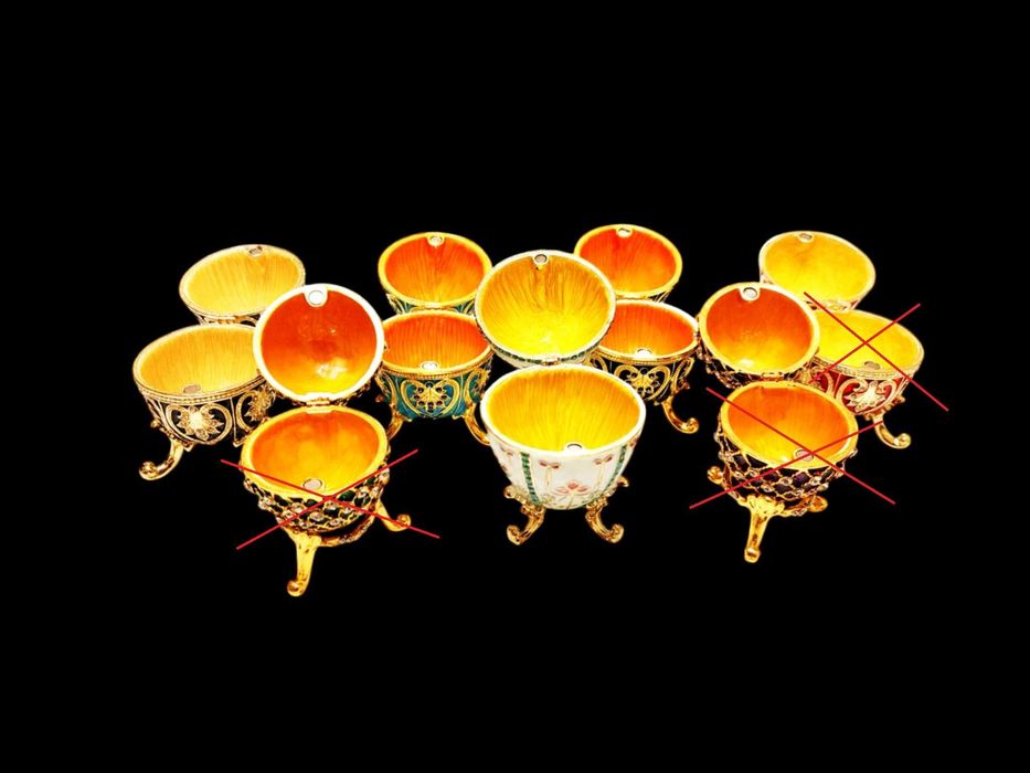 Кутии за бижута - Яйце тип"Фаберже" - различни модели и цвят!