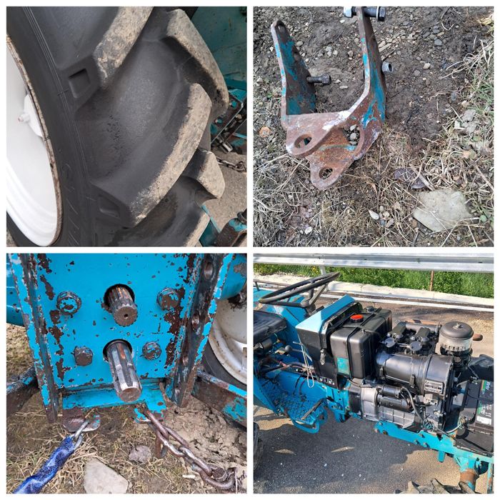 Tractoras Italian 4x4 Bertolini533 33cai